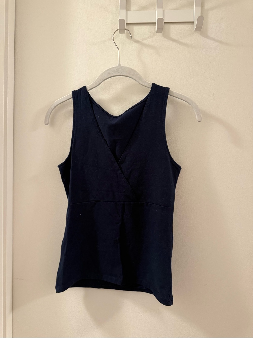 Brandy Melville Navy Crossover V-Neck Tank